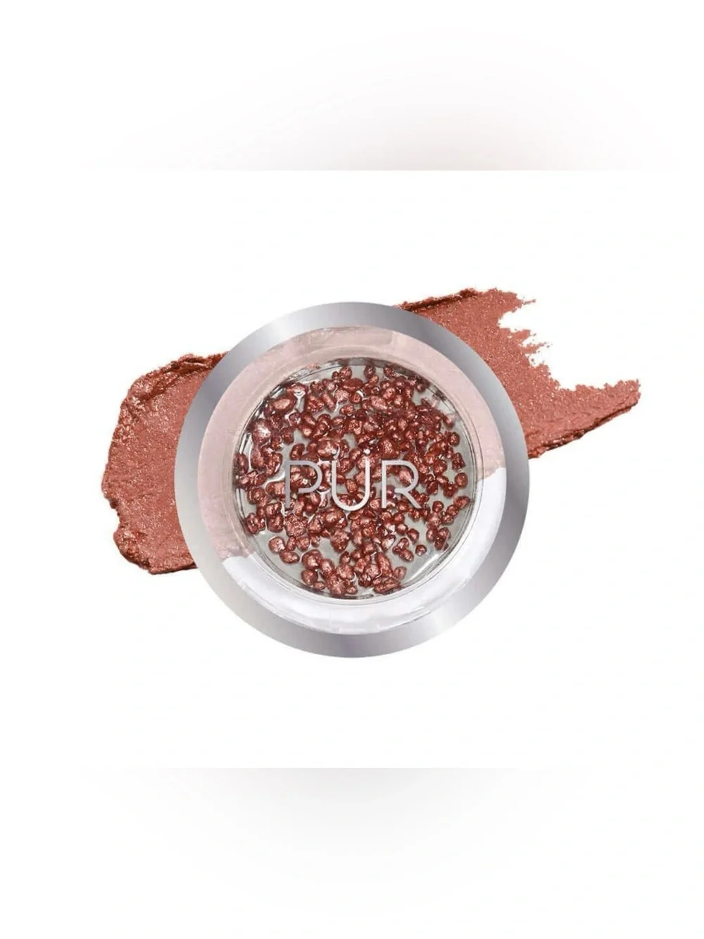 PUR On Point  Metallic Eye Gloss - Rose Gold